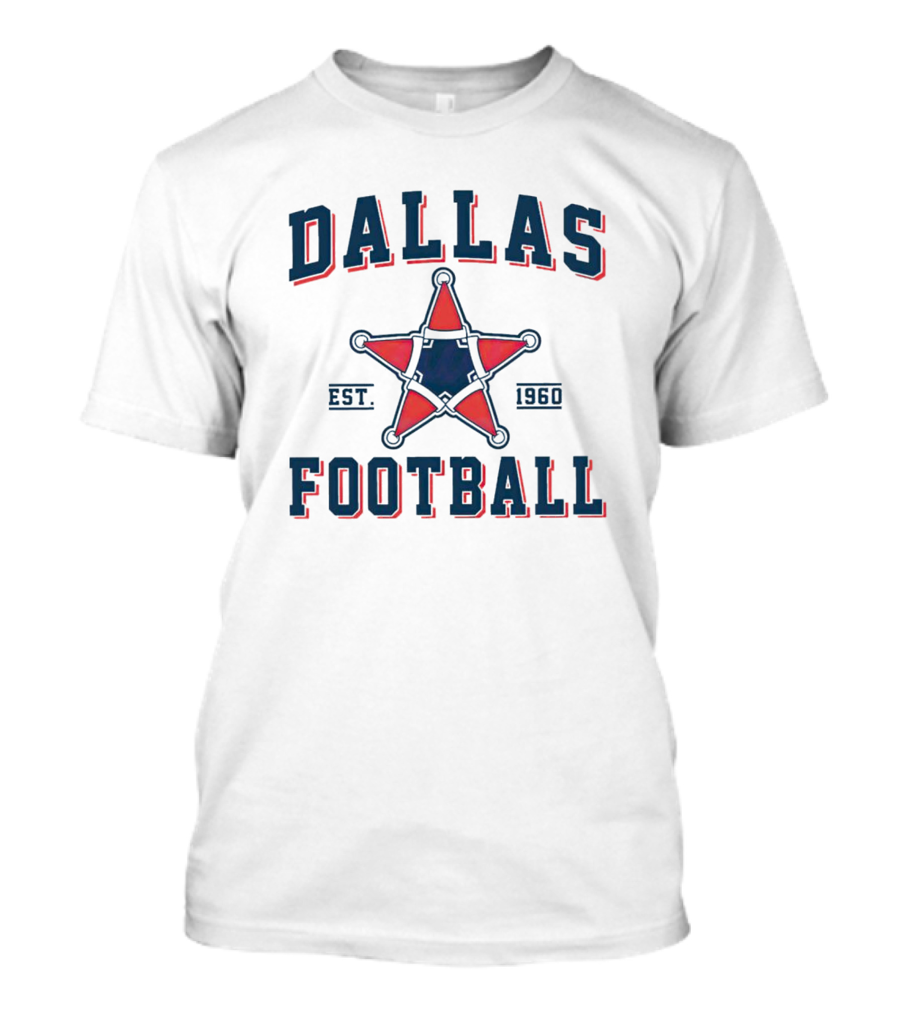 Dallas Cowboys Football Est 1960 Star T-Shirt