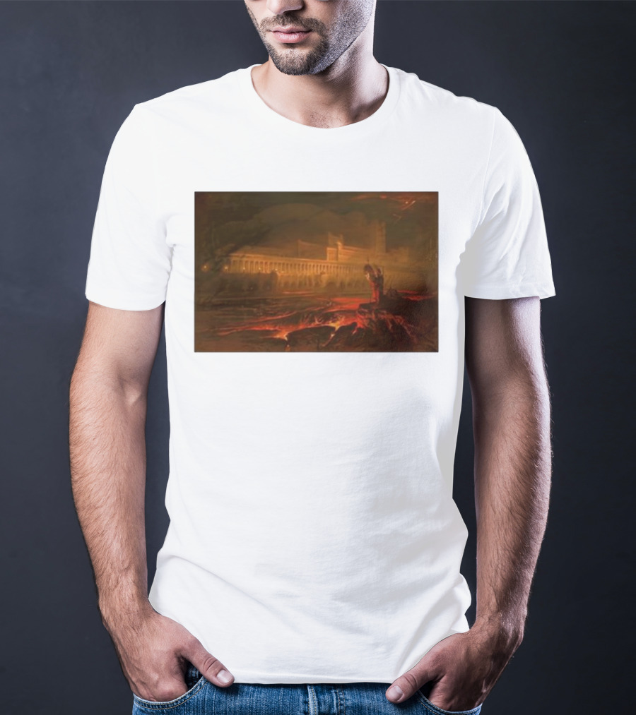 Birmingham John Martin Pandemonium Painting T-Shirt