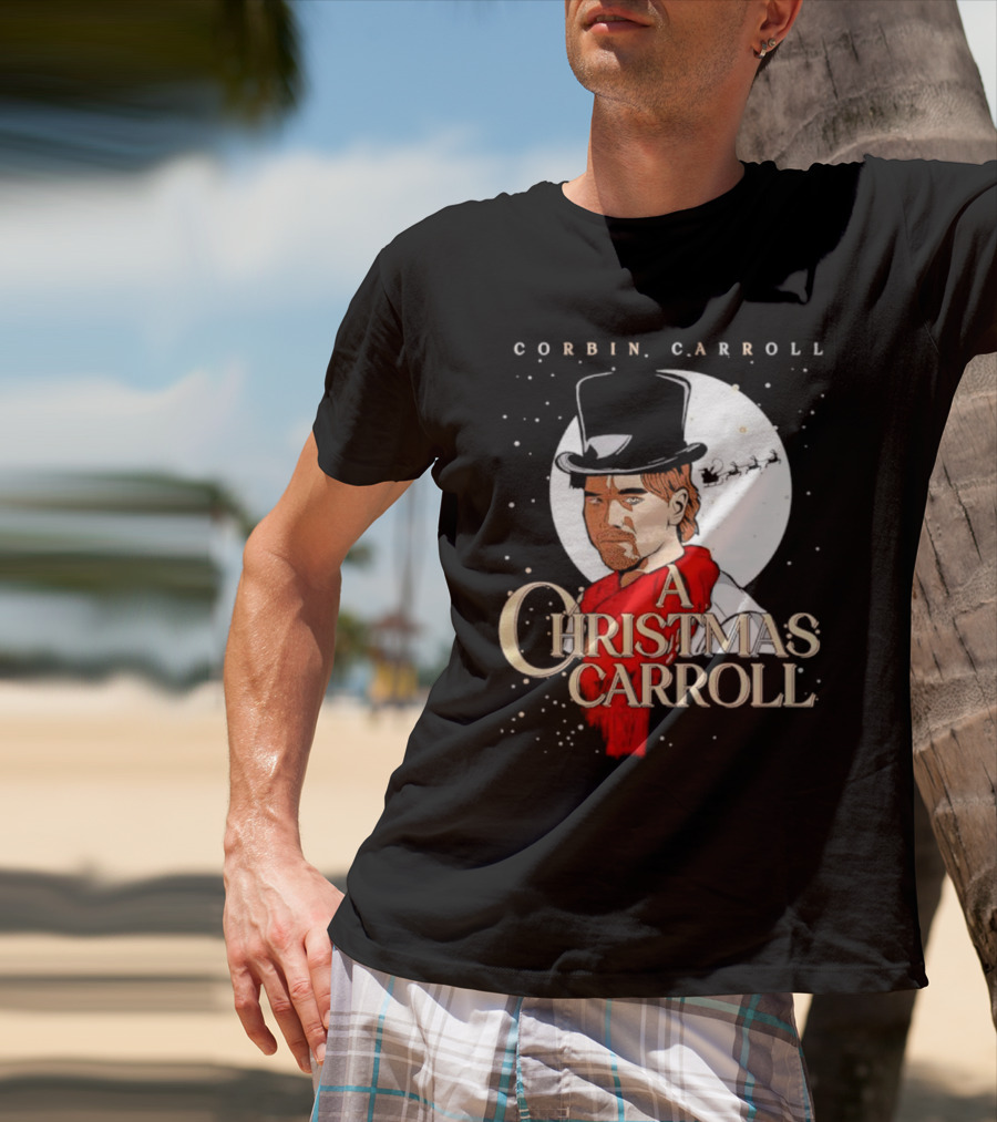 Corbin Carroll A Christmas Carroll Magic Winter Scene T-Shirt