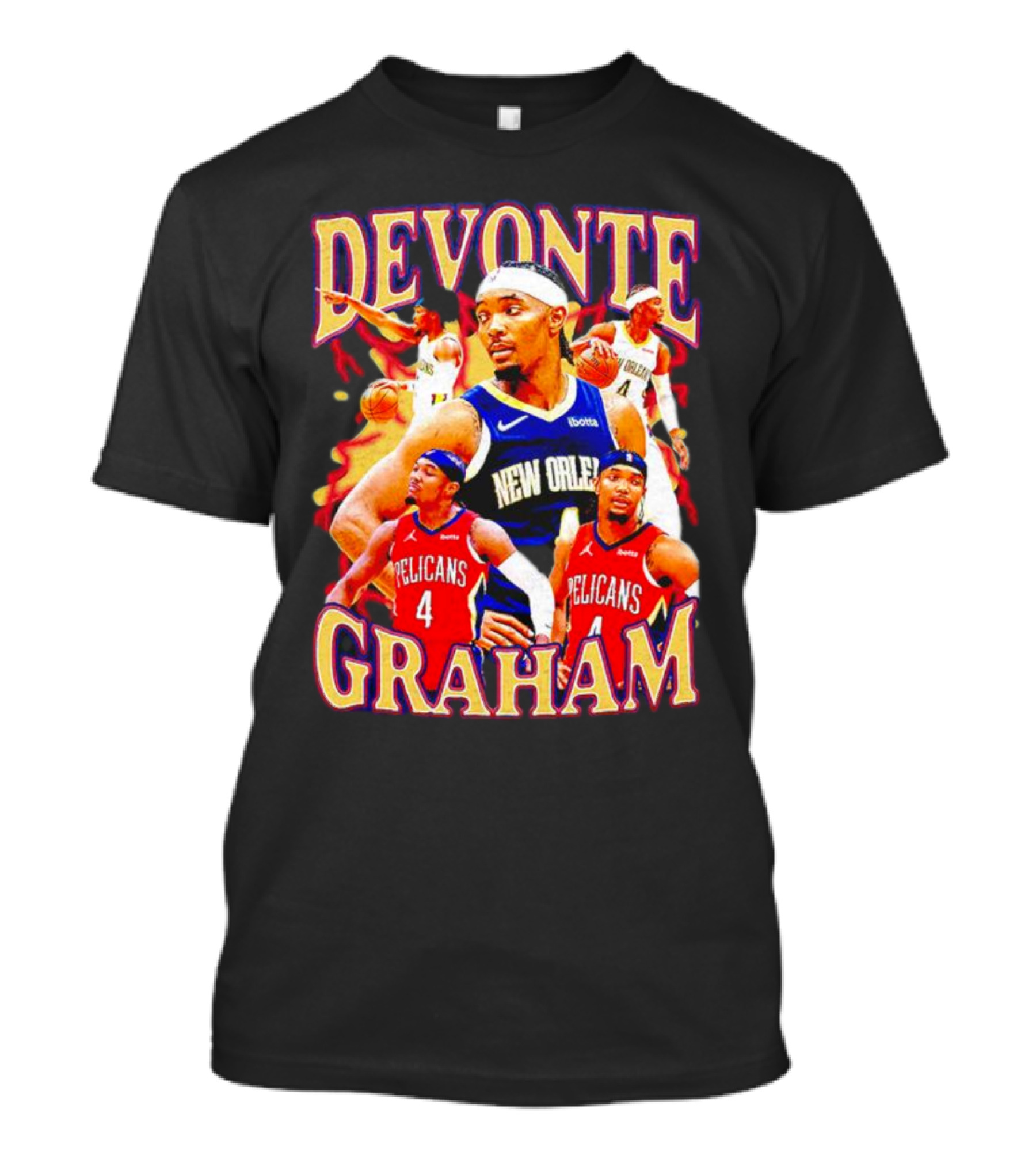 Devonte Graham New Orleans Pelicans Basketball T-Shirt