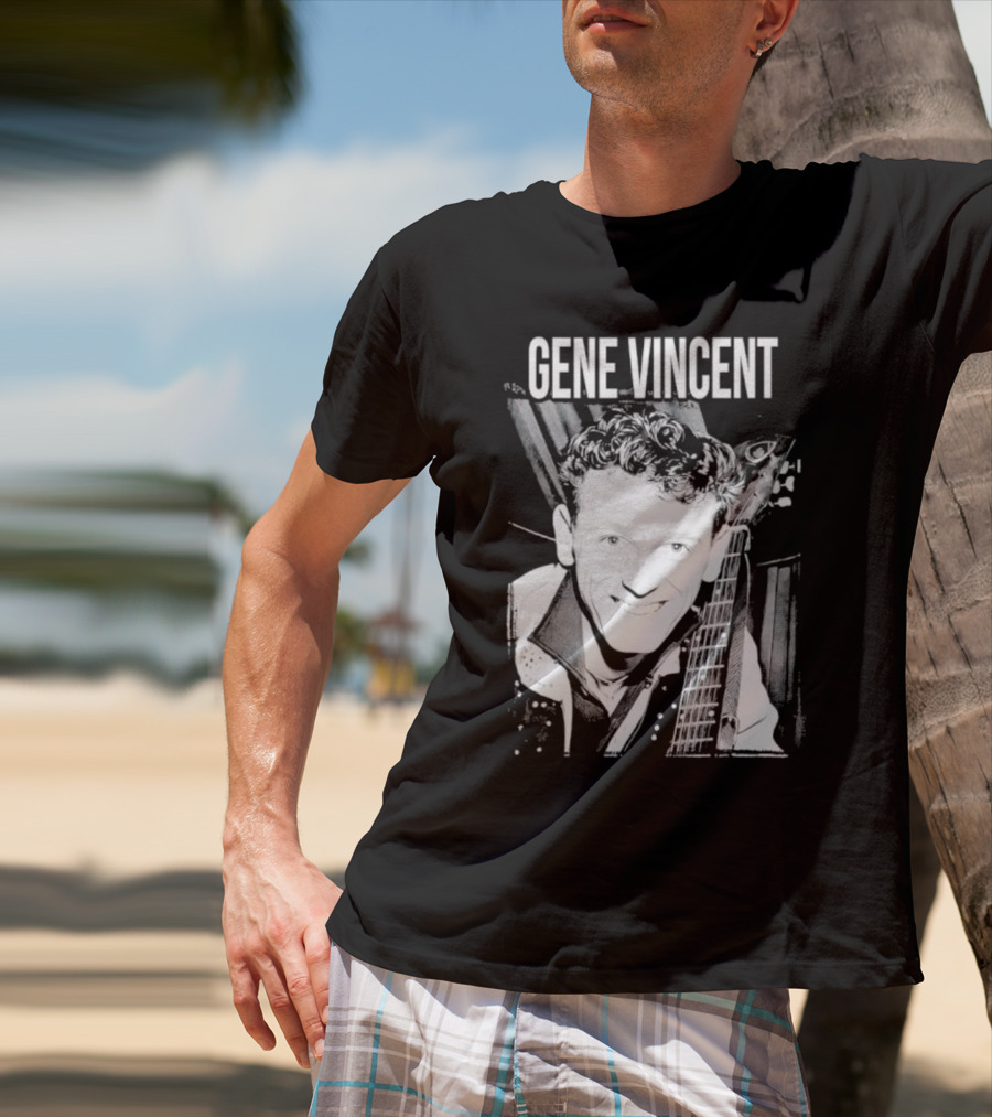 Gene Vincent Guitar T-Shirt