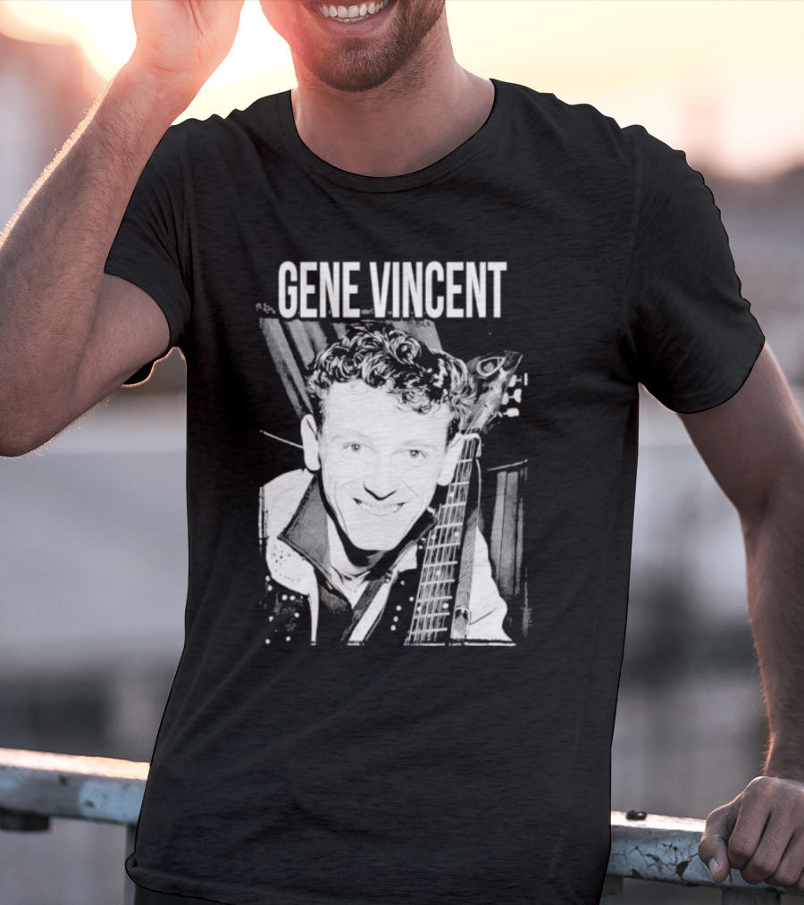 Gene Vincent Guitar T-Shirt