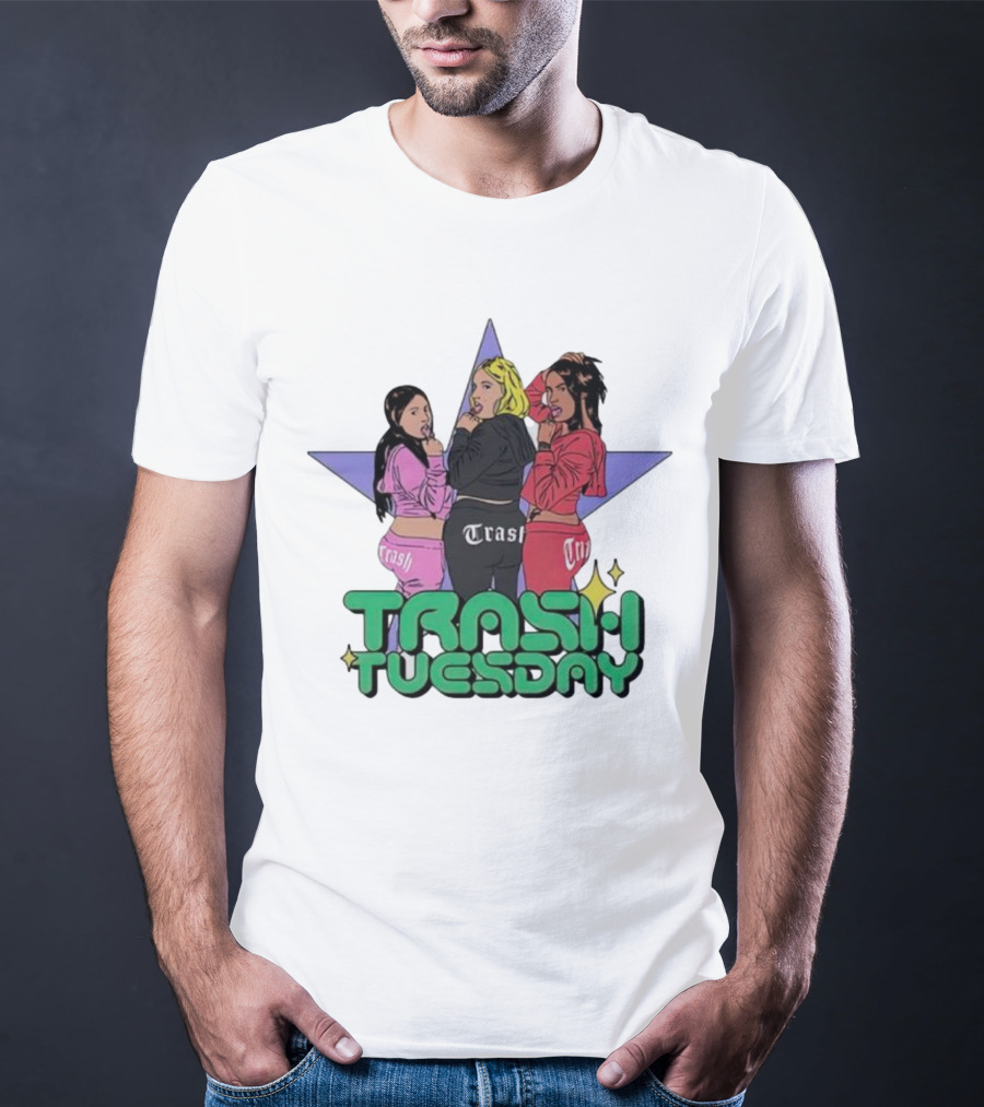 Trash Tuesday Star Trio T-Shirt