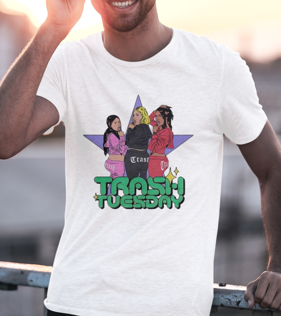 Trash Tuesday Star Trio T-Shirt