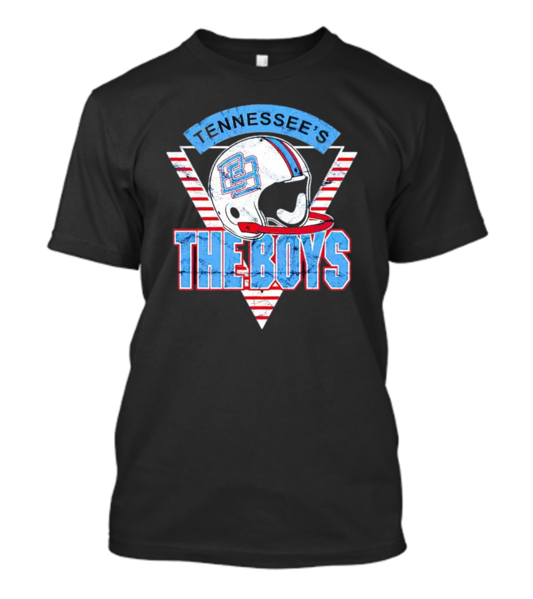 Tennessee's The Boys Football Helmet T-Shirt
