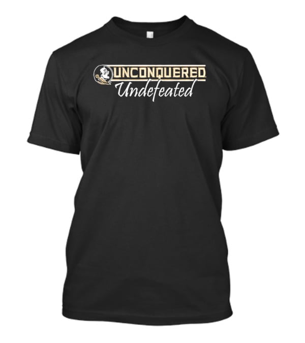 Florida State Seminoles Unconquered Undefeated T-Shirt