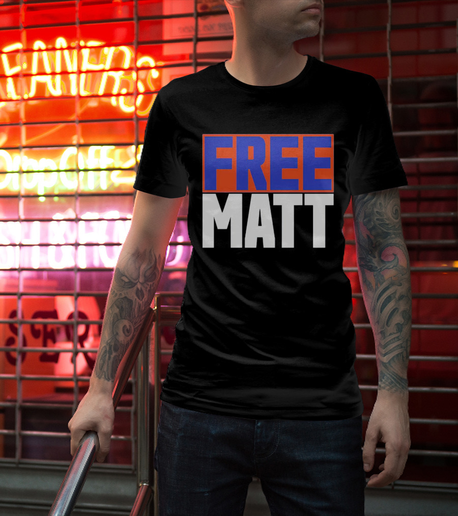 Free Matt FC Cincinnati Soccer Fan Support T-Shirt