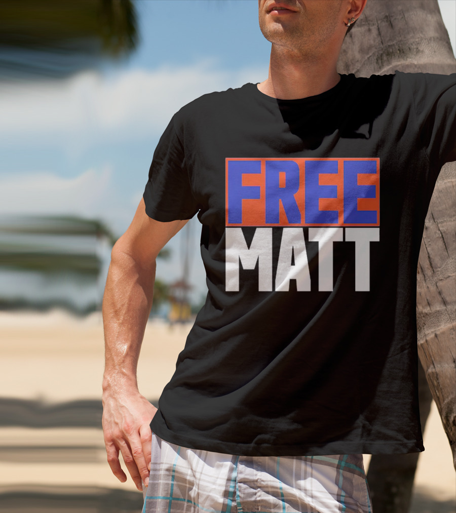 Free Matt FC Cincinnati Soccer Fan Support T-Shirt
