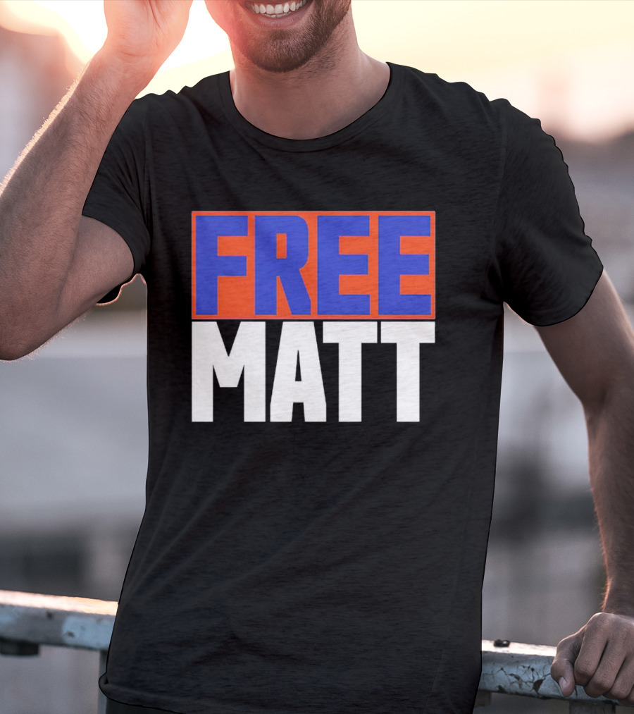 Free Matt FC Cincinnati Soccer Fan Support T-Shirt