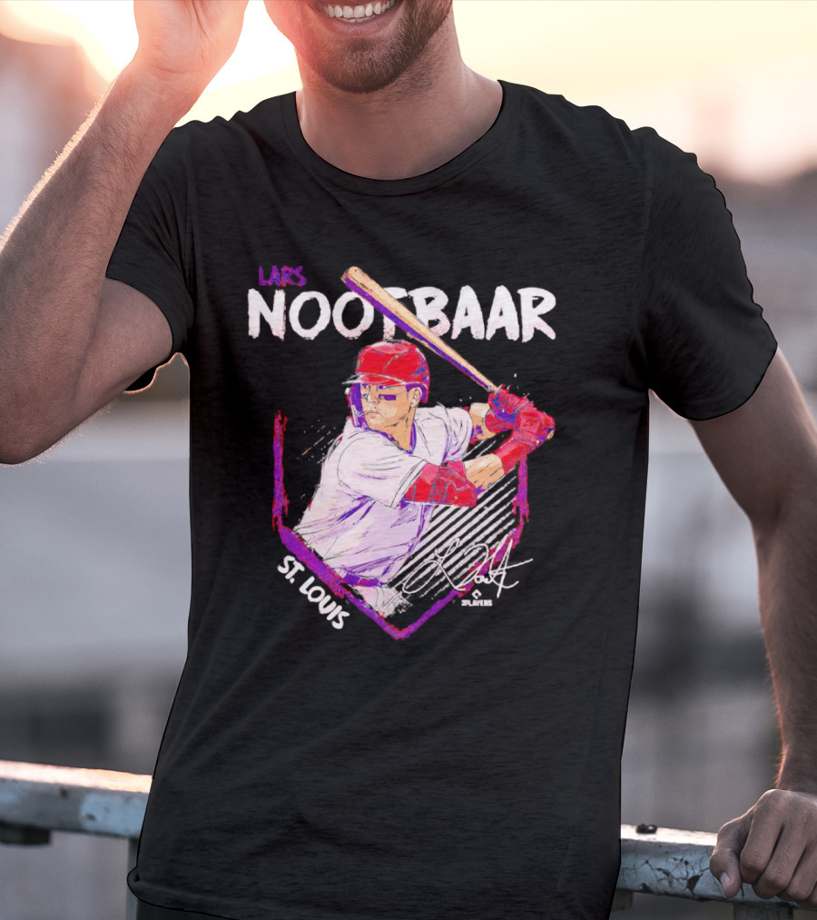 Lars Nootbaar St. Louis Baseball Players Signature T-Shirt