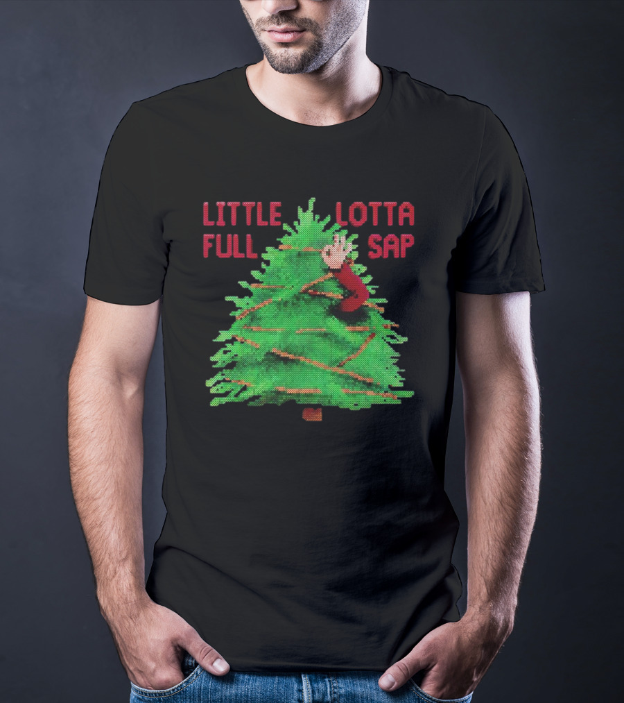 National Lampoon’s Christmas Vacation Little Full Lotta Sap Tree Scene T-Shirt