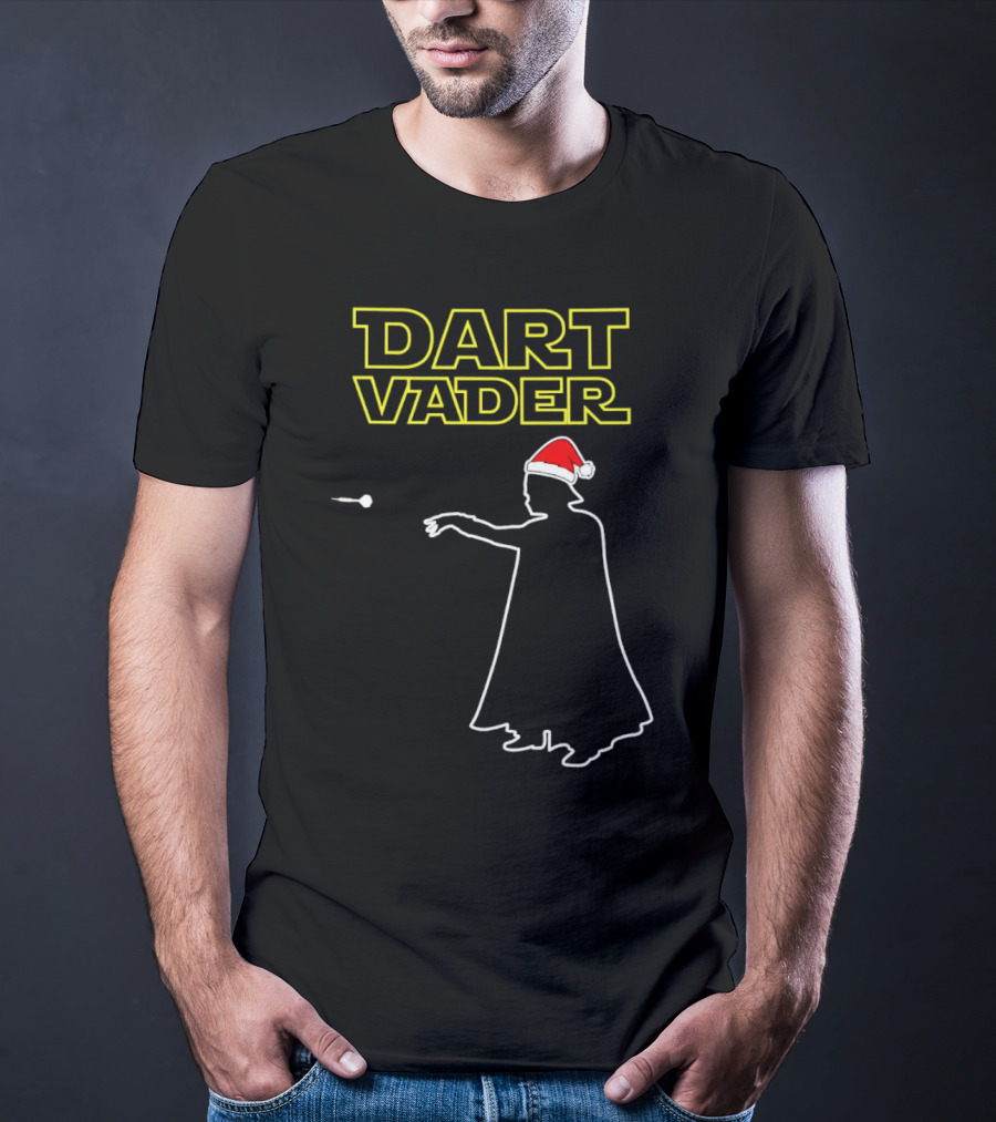 Dart Vader Christmas Santa Hat T-Shirt