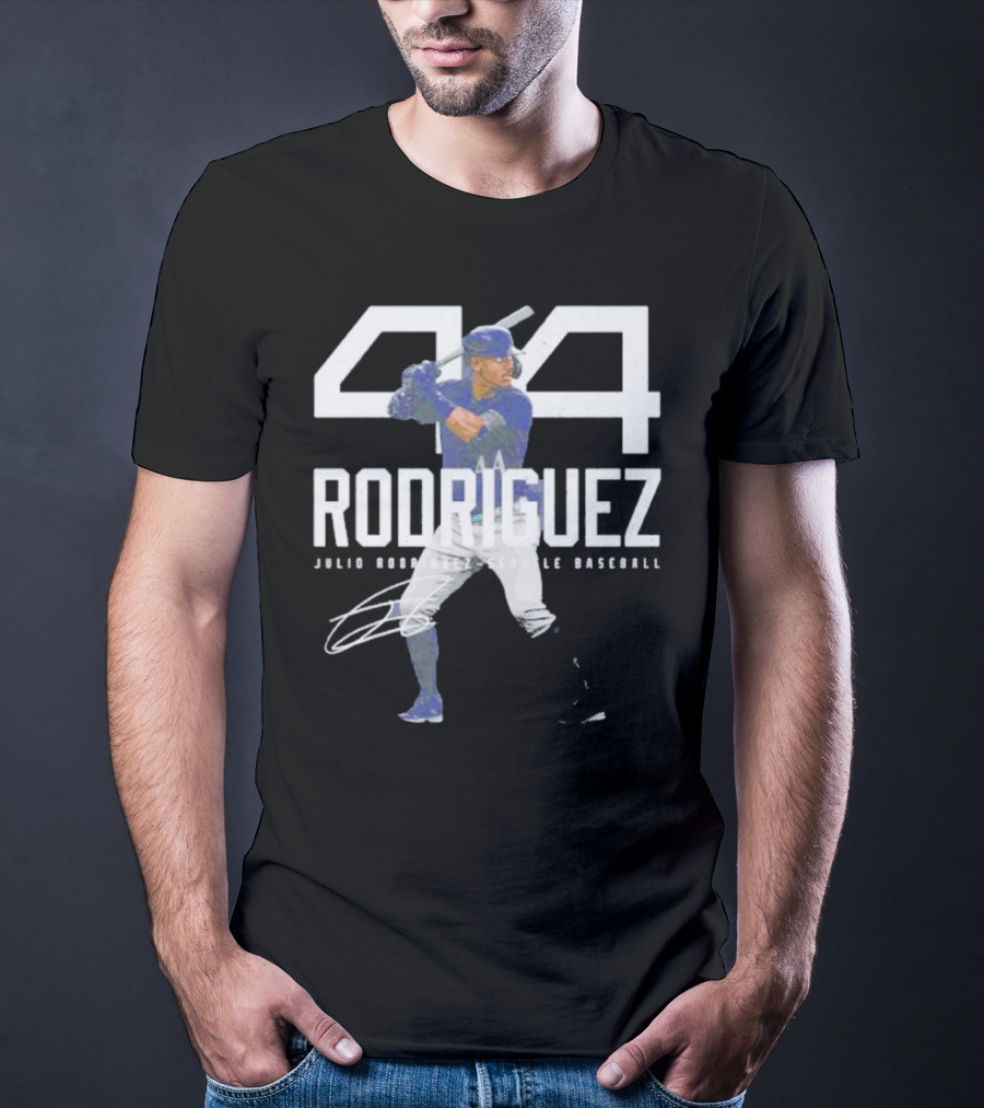 44 Rodriguez Julio Rodriguez Seattle Baseball T-Shirt