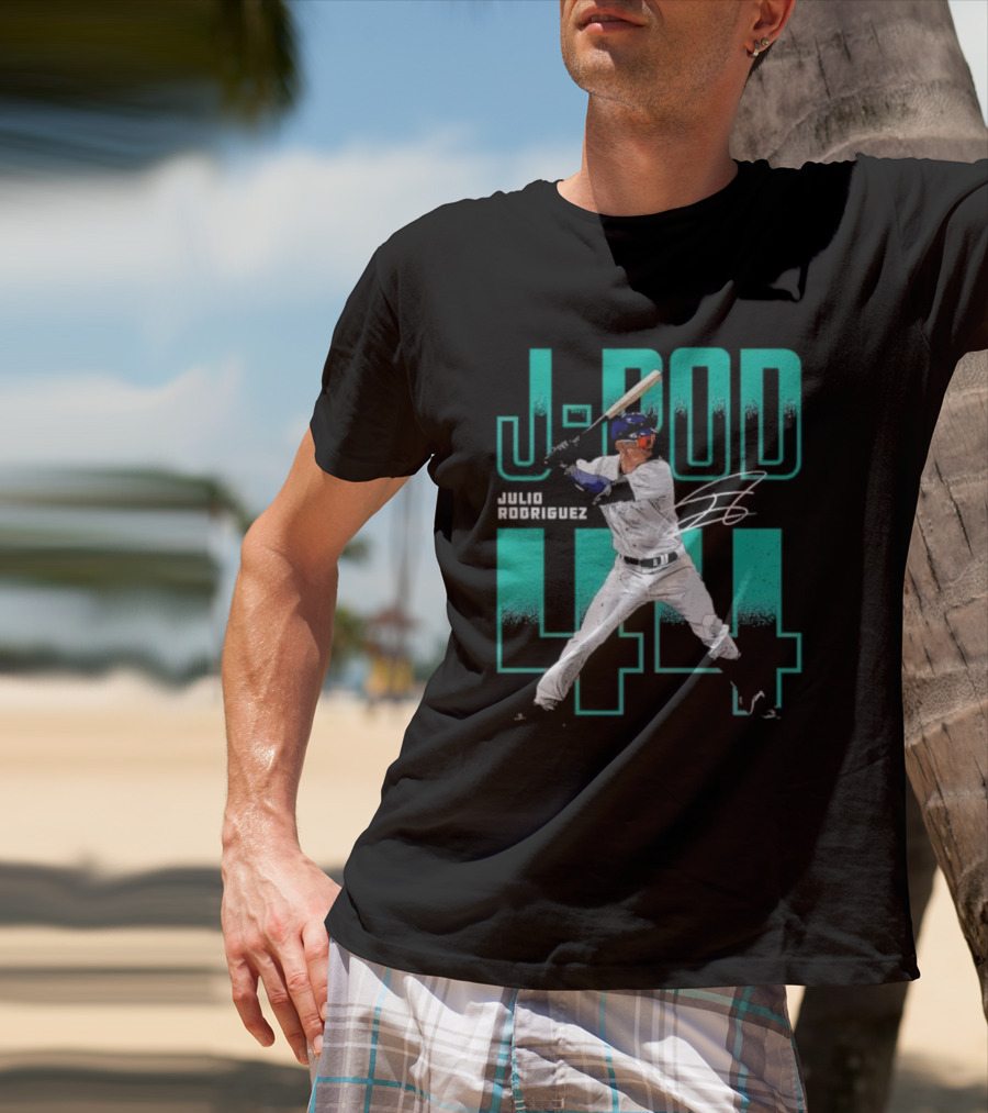 J-Rod Julio Rodriguez 44 Seattle Baseball Player Signature T-Shirt