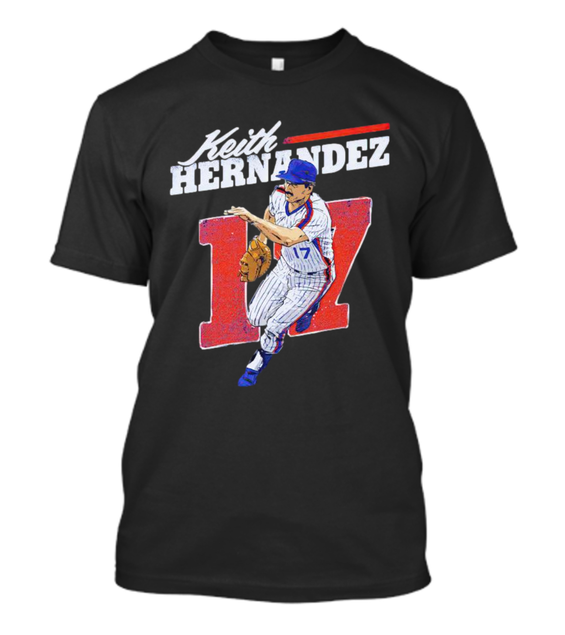 Keith Hernandez 17 New York Mets Baseball Legend T-Shirt