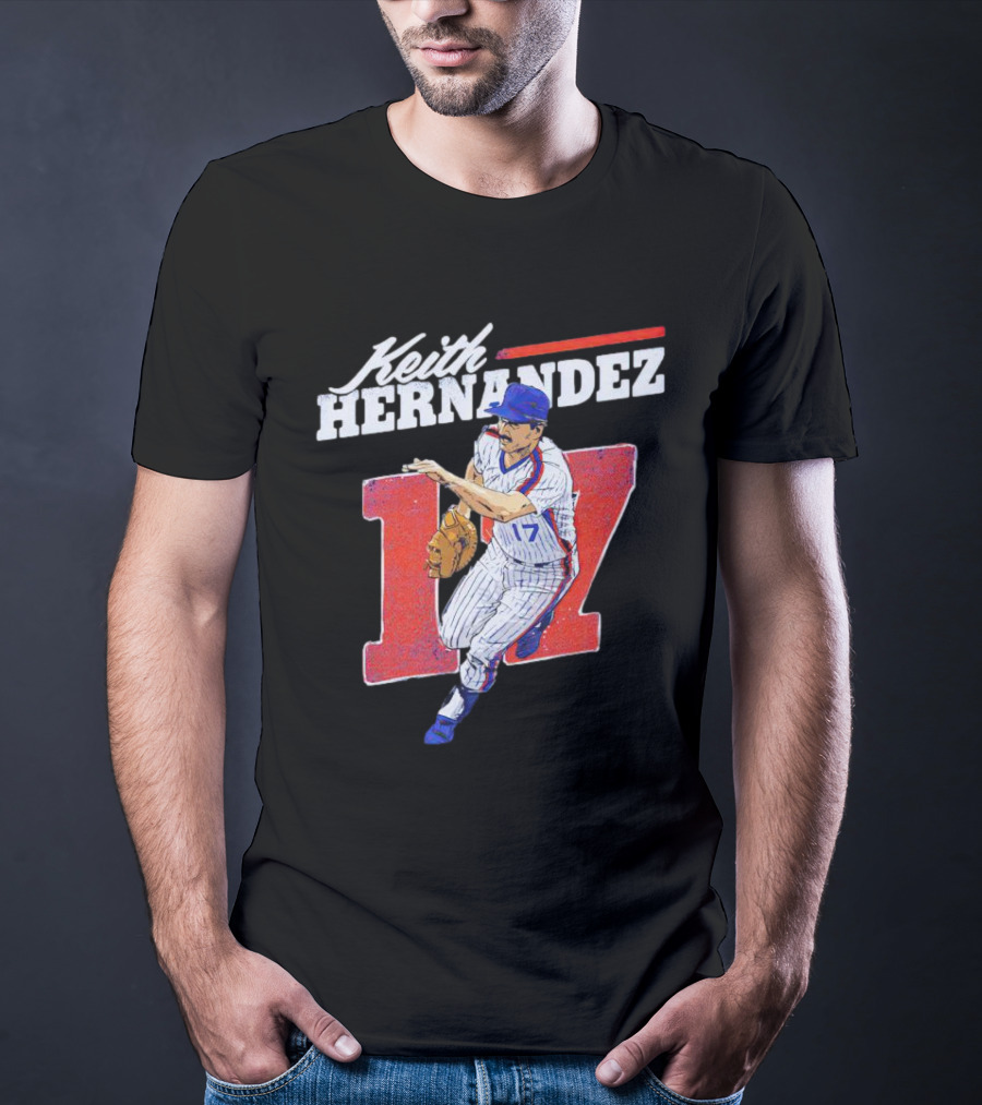 Keith Hernandez 17 New York Mets Baseball Legend T-Shirt