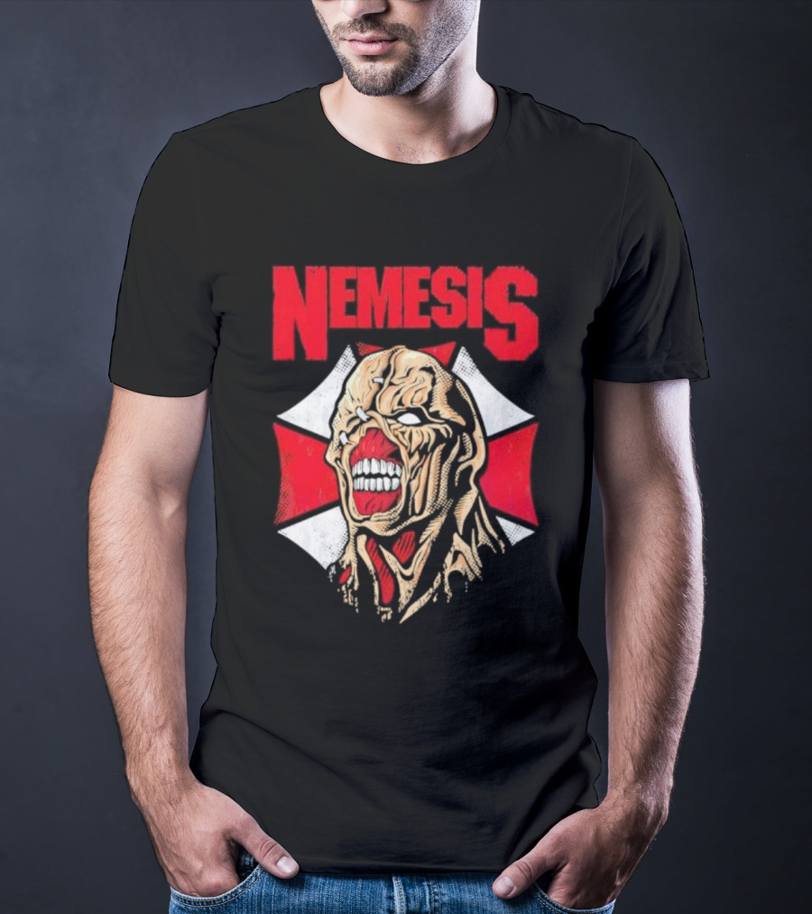 Nemesis Umbrella Biohazard Creature T-Shirt