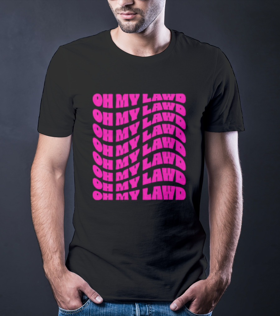 Oh My Lawd Repeated T-Shirt