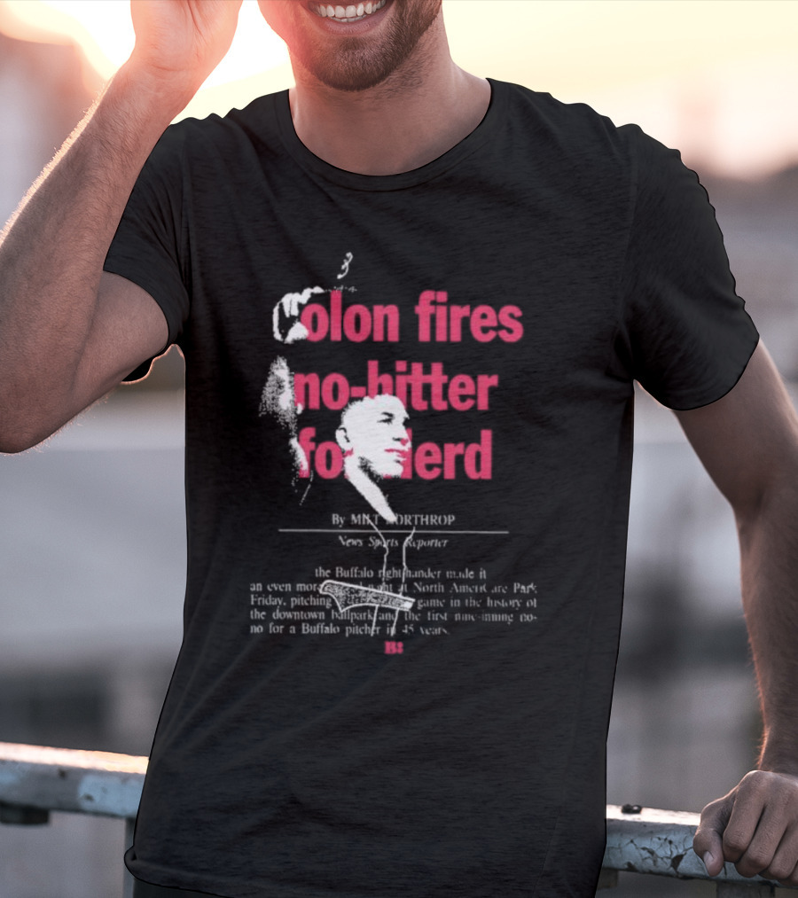 Olon Fires No-Hitter For Herd By Mike Northrop News Sports Reporter T-Shirt