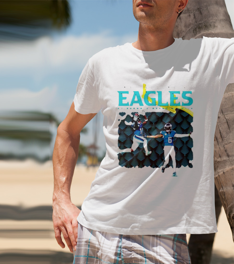 Philadelphia Eagles AJ Brown X DeVonta Smith T-Shirt