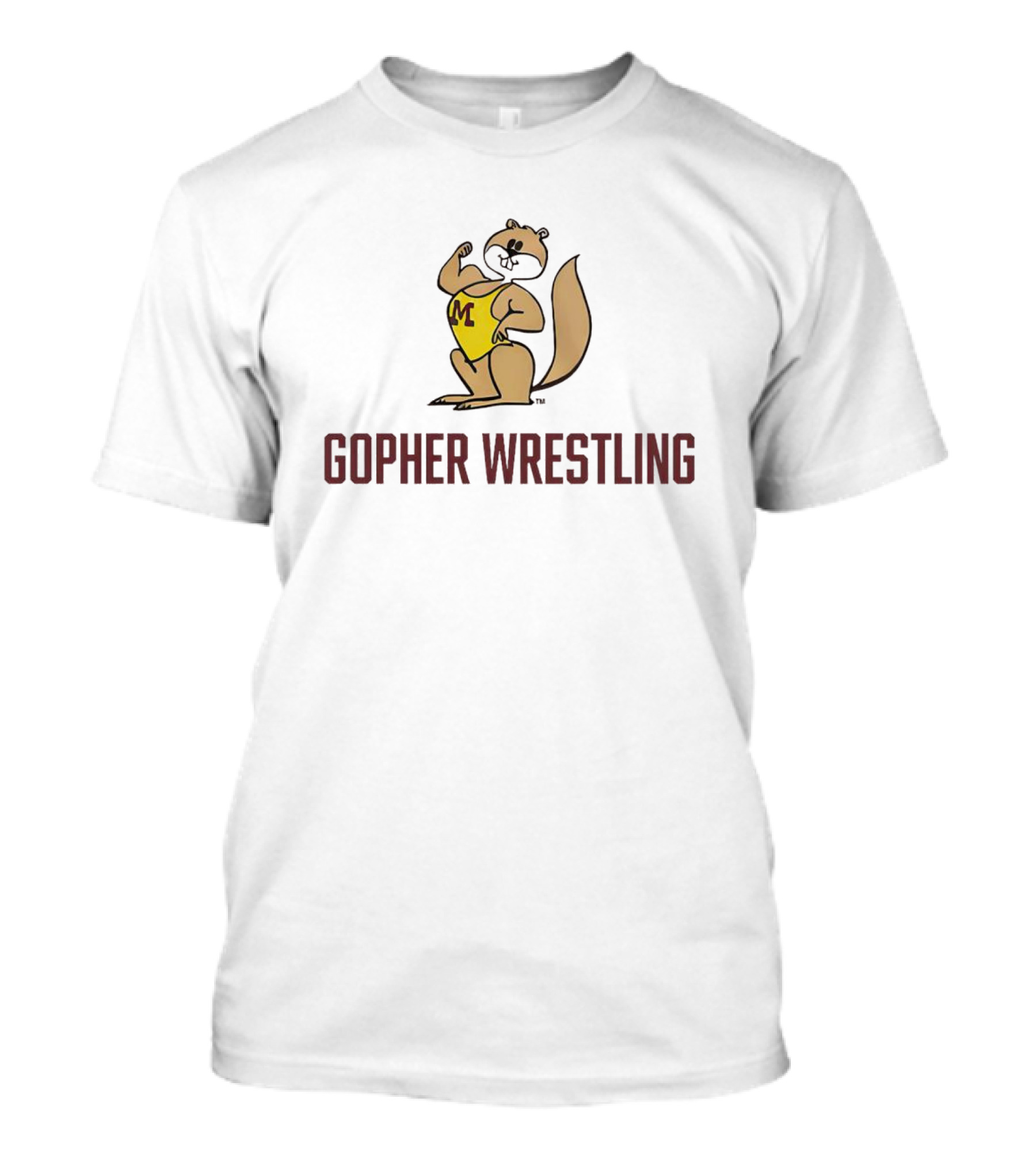 Goldy Gopher Wrestling Gopher Wrestling M T-Shirt