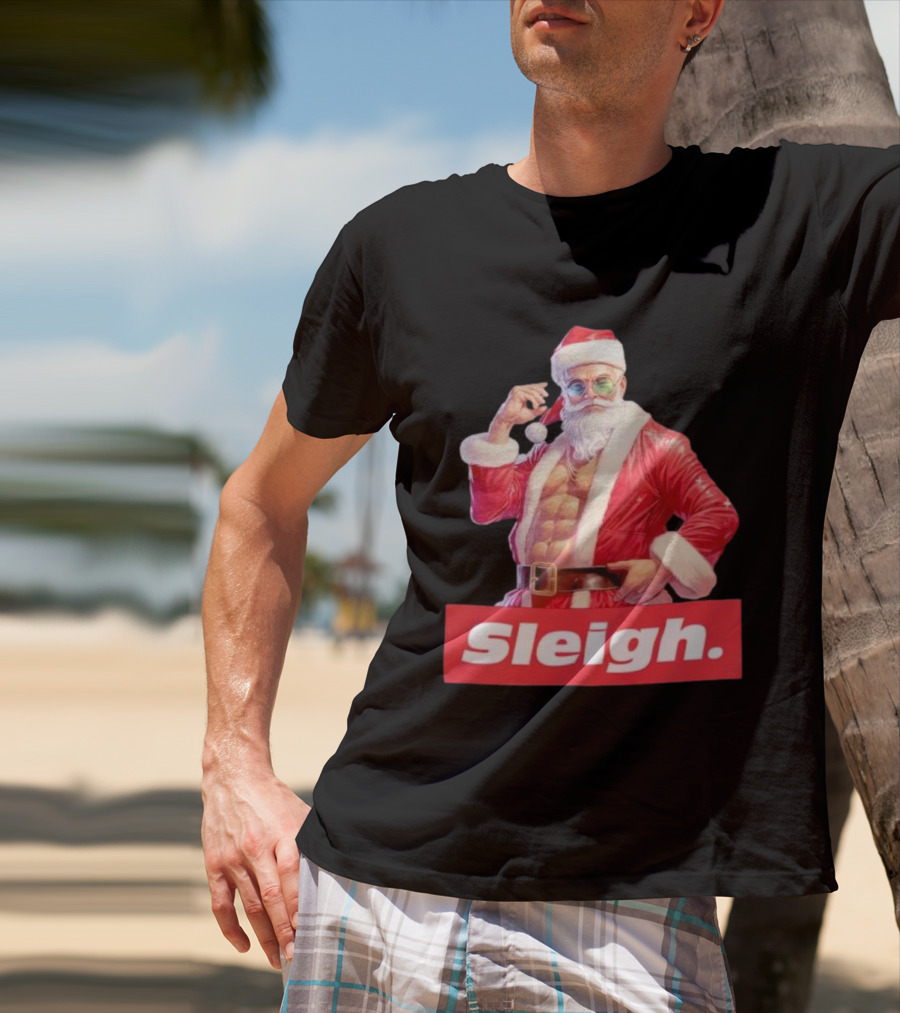 Sleigh Santa Christmas T-Shirt