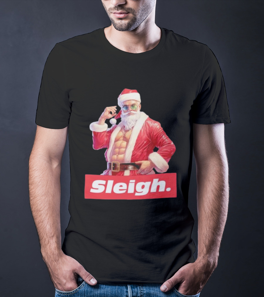 Sleigh Santa Christmas T-Shirt