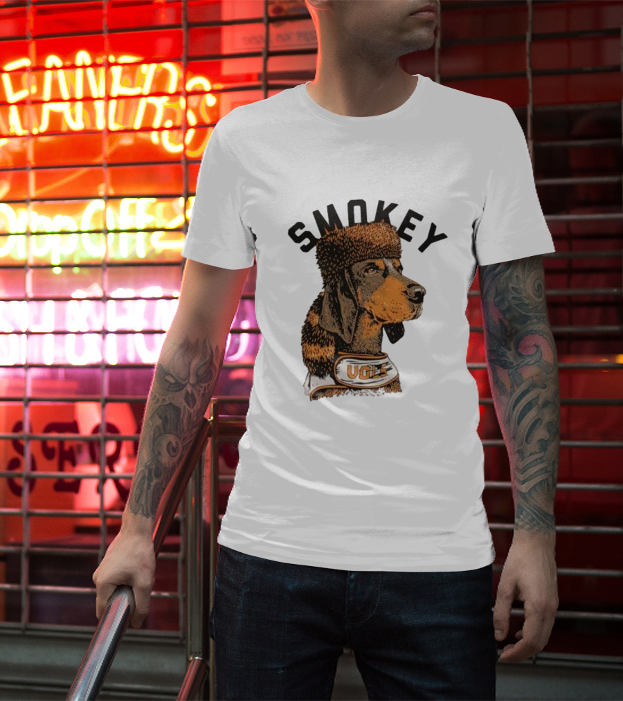 UGA Tennessee Volunteers Smokey Dog T-Shirt
