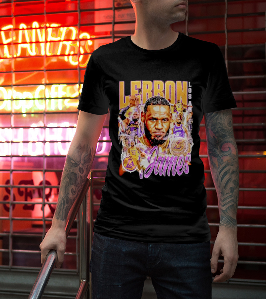 LEBRON JAMES LOS ANGELES LAKERS 23 ICONIC BASKETBALL LEGEND T-Shirt
