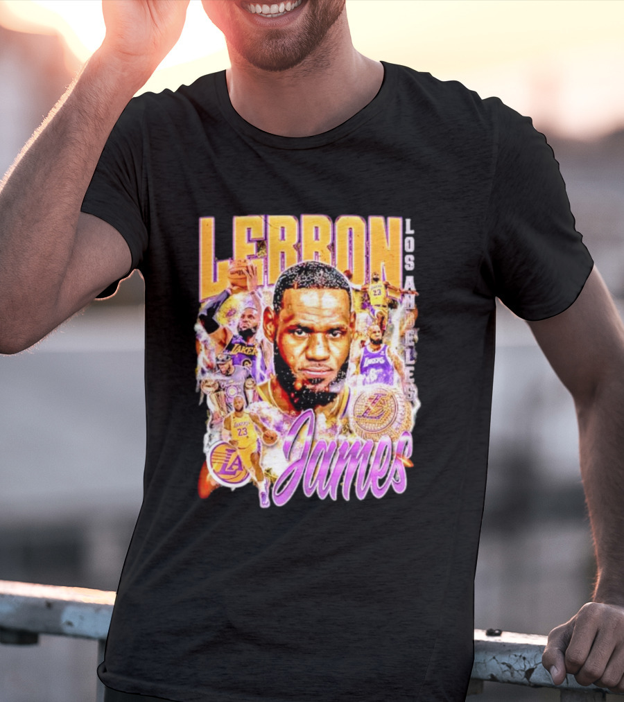 LEBRON JAMES LOS ANGELES LAKERS 23 ICONIC BASKETBALL LEGEND T-Shirt