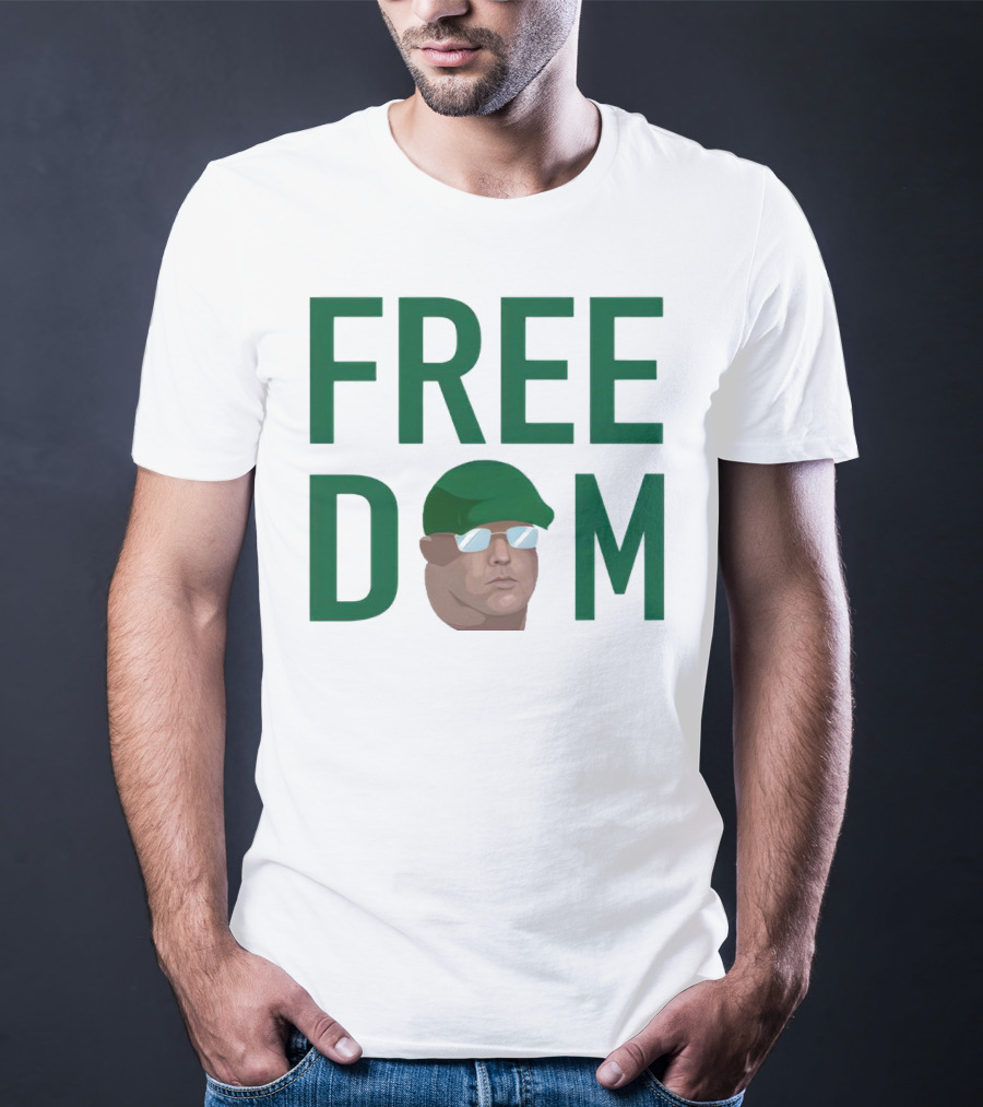 FREEDOM Kyle Pagan Green Hat Sunglasses T-Shirt