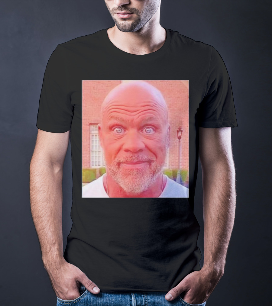 Kurt Angle Staring Intense Expression T-Shirt