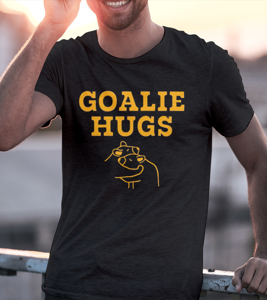 Boston Bruins Goalie Hugs T-Shirt