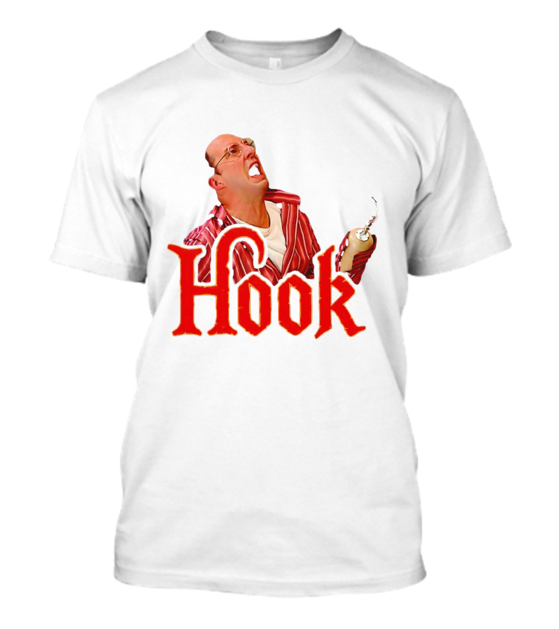 Buster Bluth Hook Screaming Red Striped T-Shirt