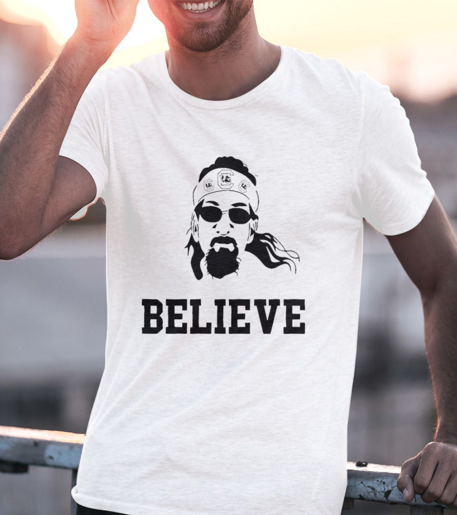 Carlton Thompson South Carolina Gamecocks Believe Iconic Fan T-Shirt