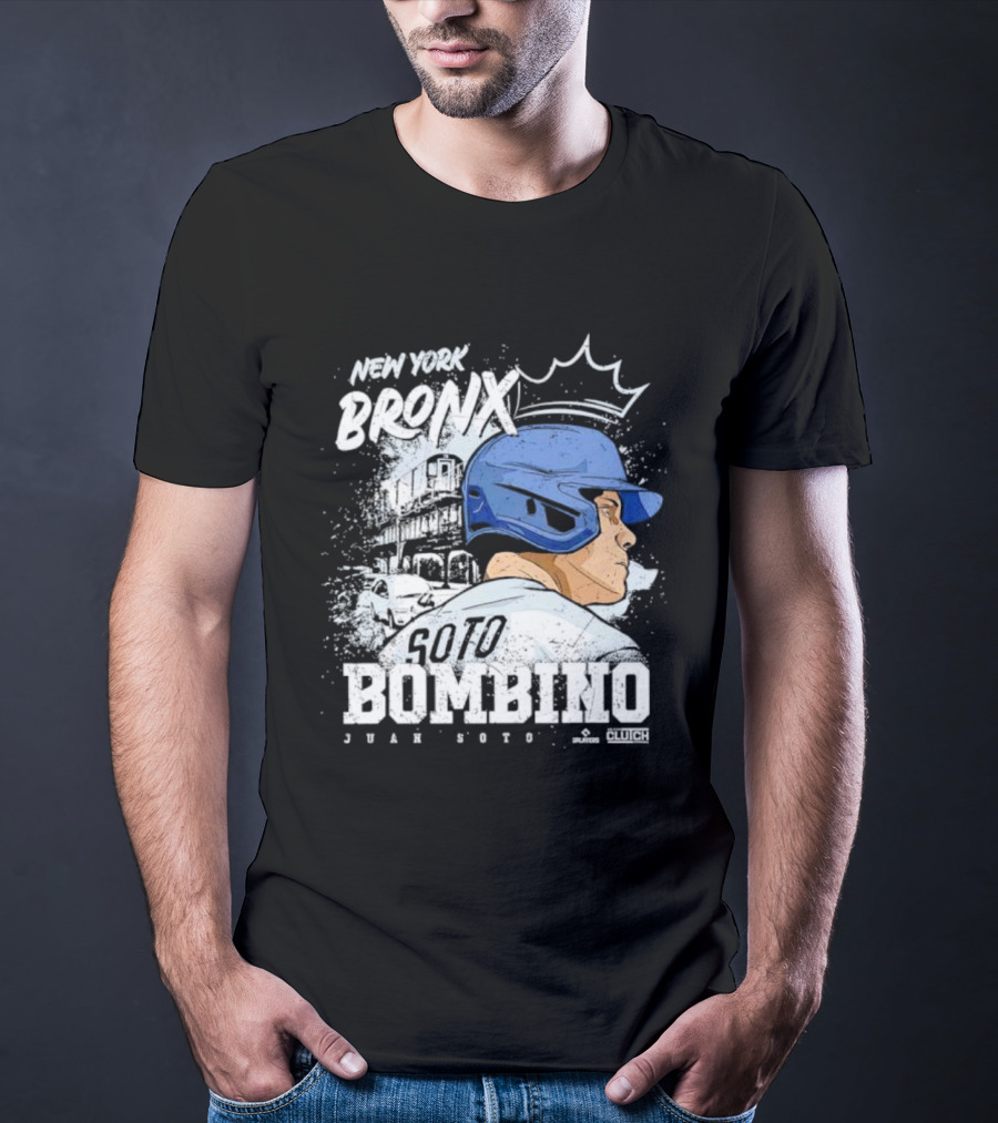 New York Bronx Soto Bombino Juan Soto Clutch Animated T-Shirt