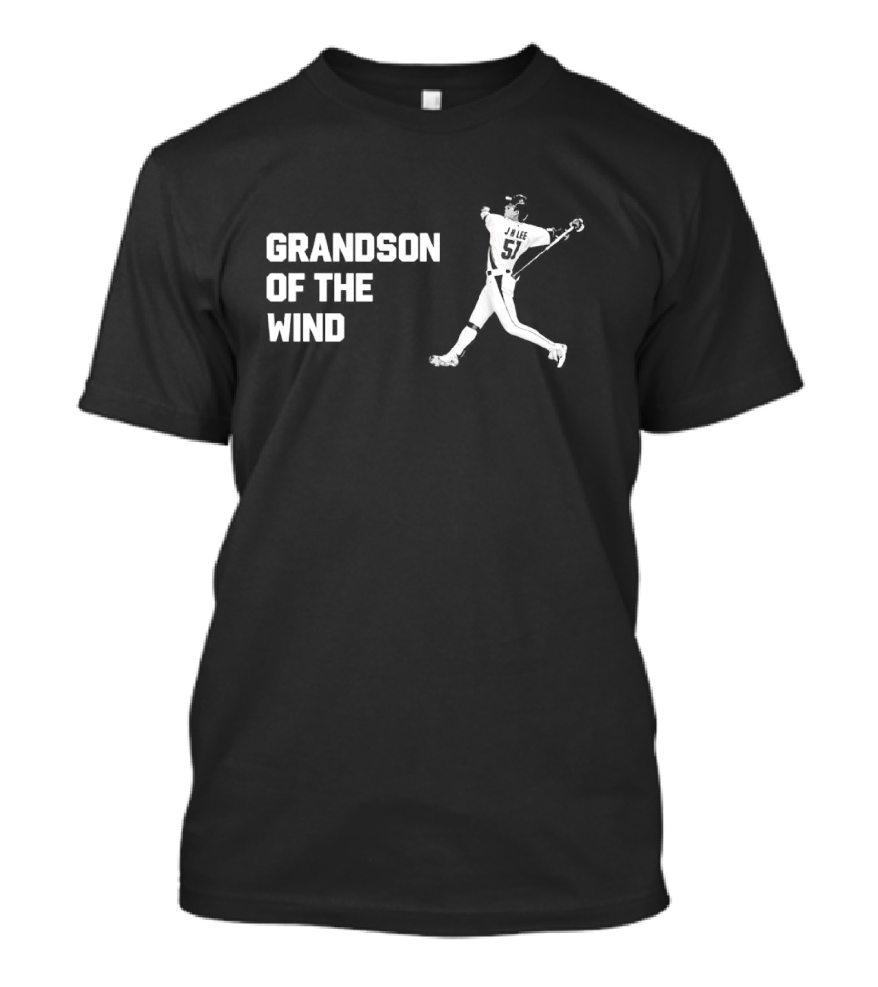 Jung Hoo Lee 51 Grandson Of The Wind Baseball Player T-Shirt