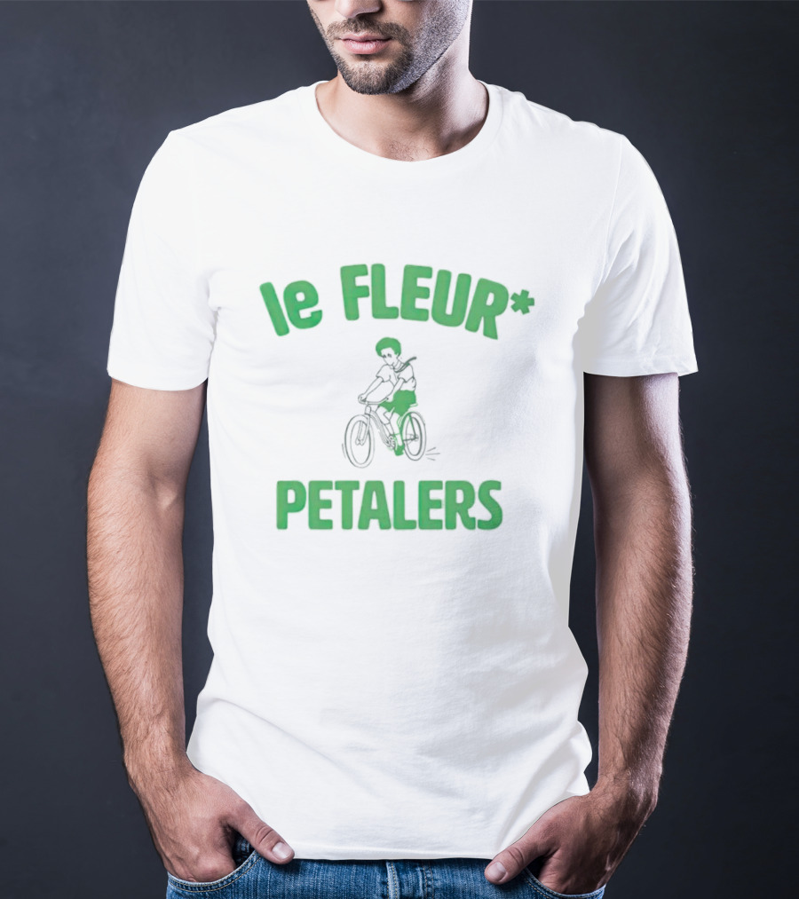 Le Fleur Petalers Bicycle Rider T-Shirt