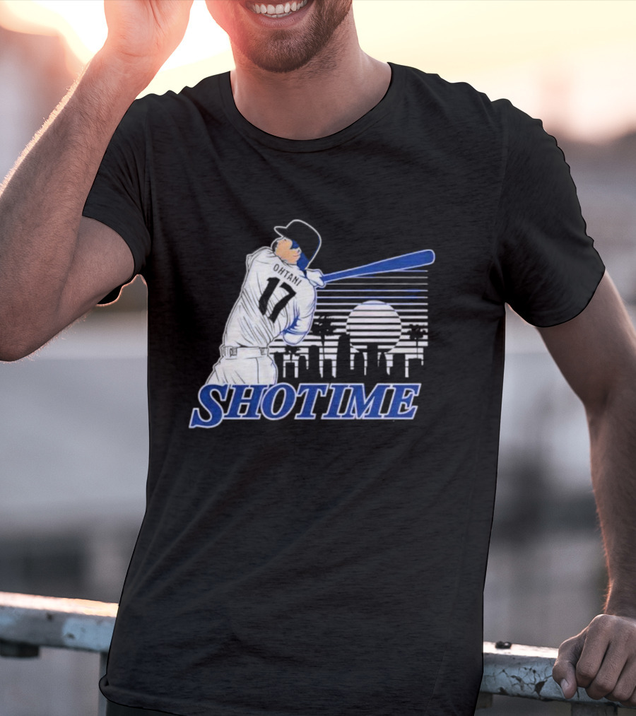 SHOHEI OHTANI SHOTIME 17 Skyline Batter T-Shirt