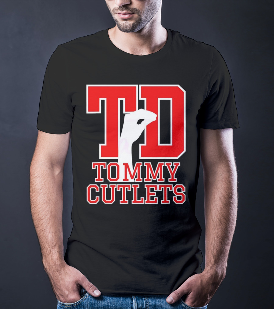 TD Tommy Cutlets Finger Pinch Gesture T-Shirt