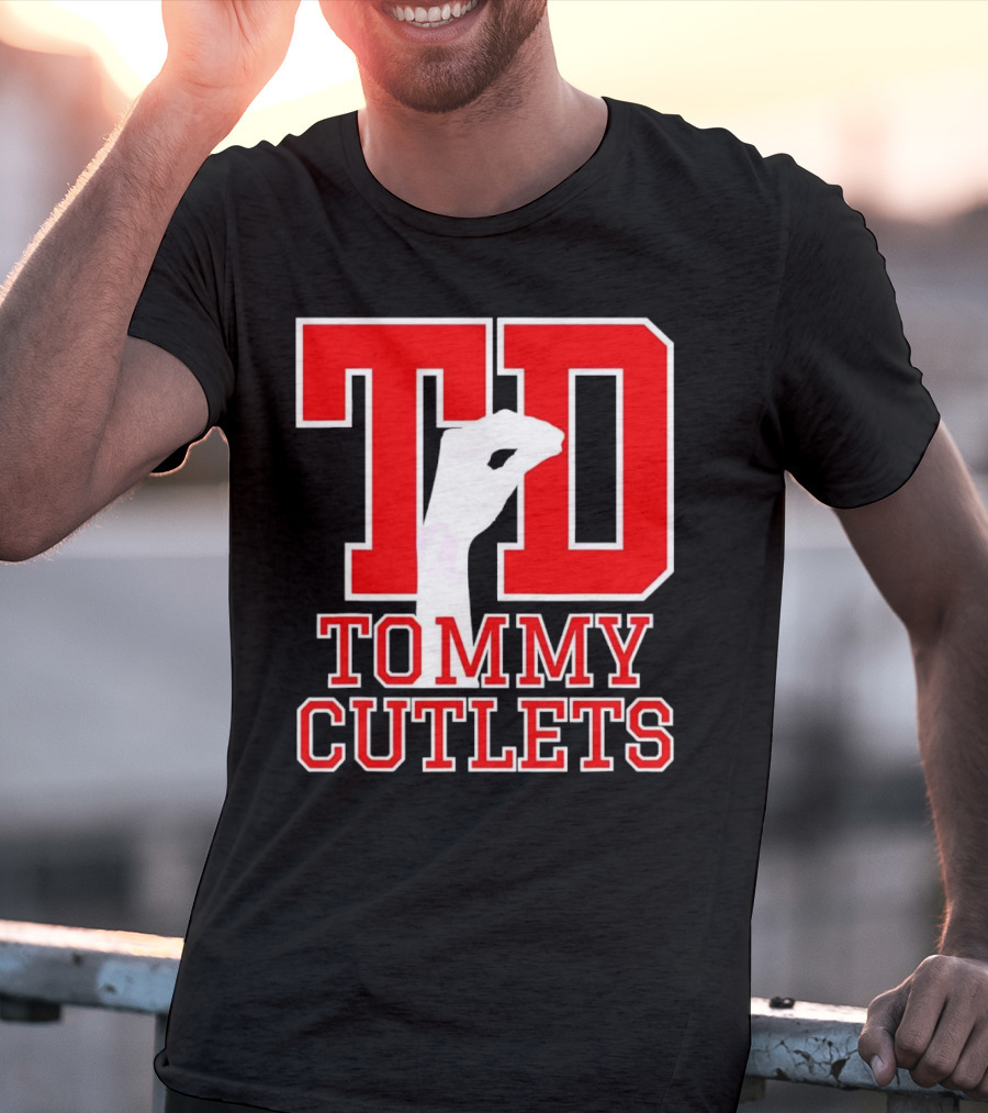 TD Tommy Cutlets Finger Pinch Gesture T-Shirt