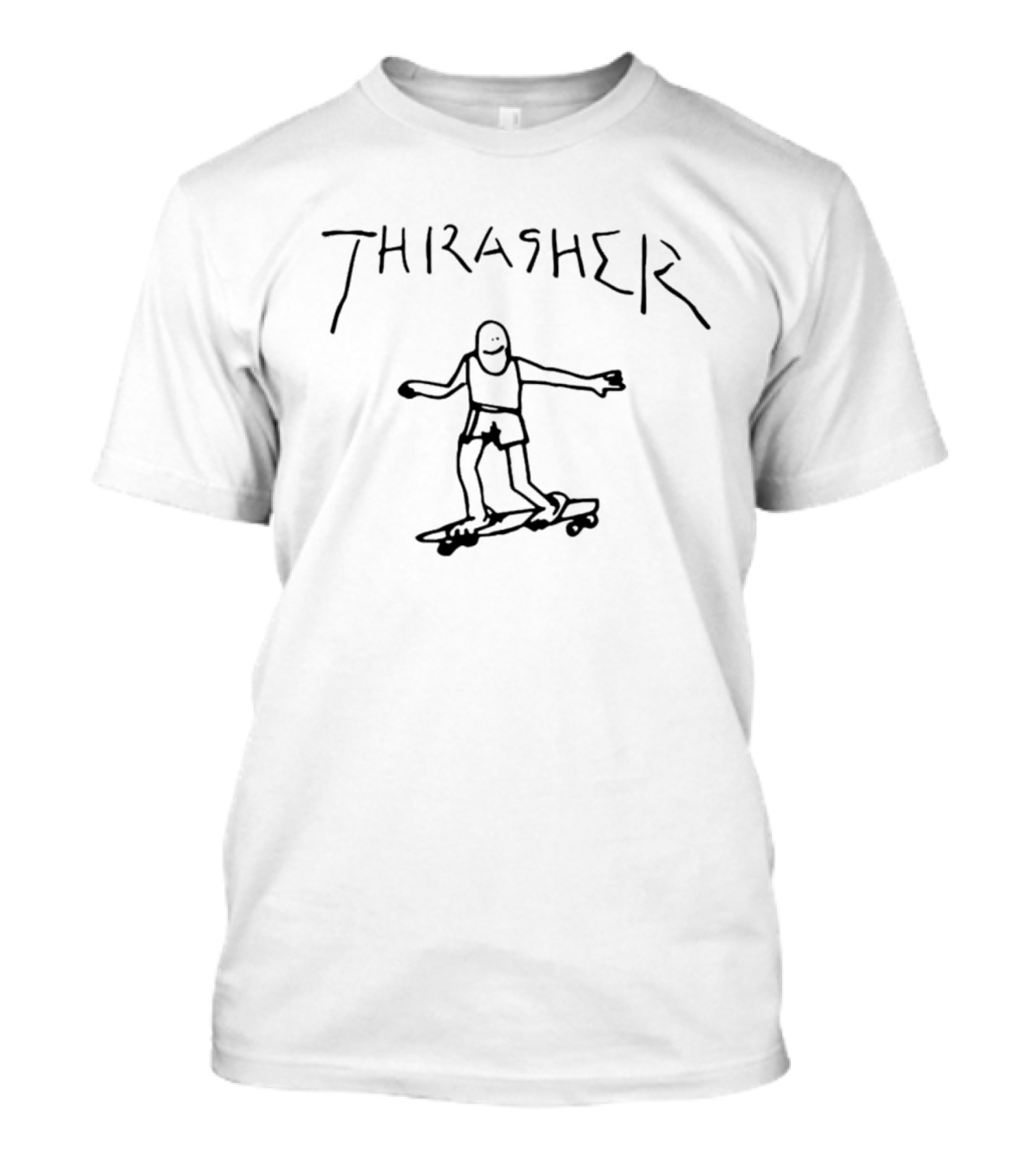 Andrew Garfield Thrasher Gonz Skateboarding T-Shirt