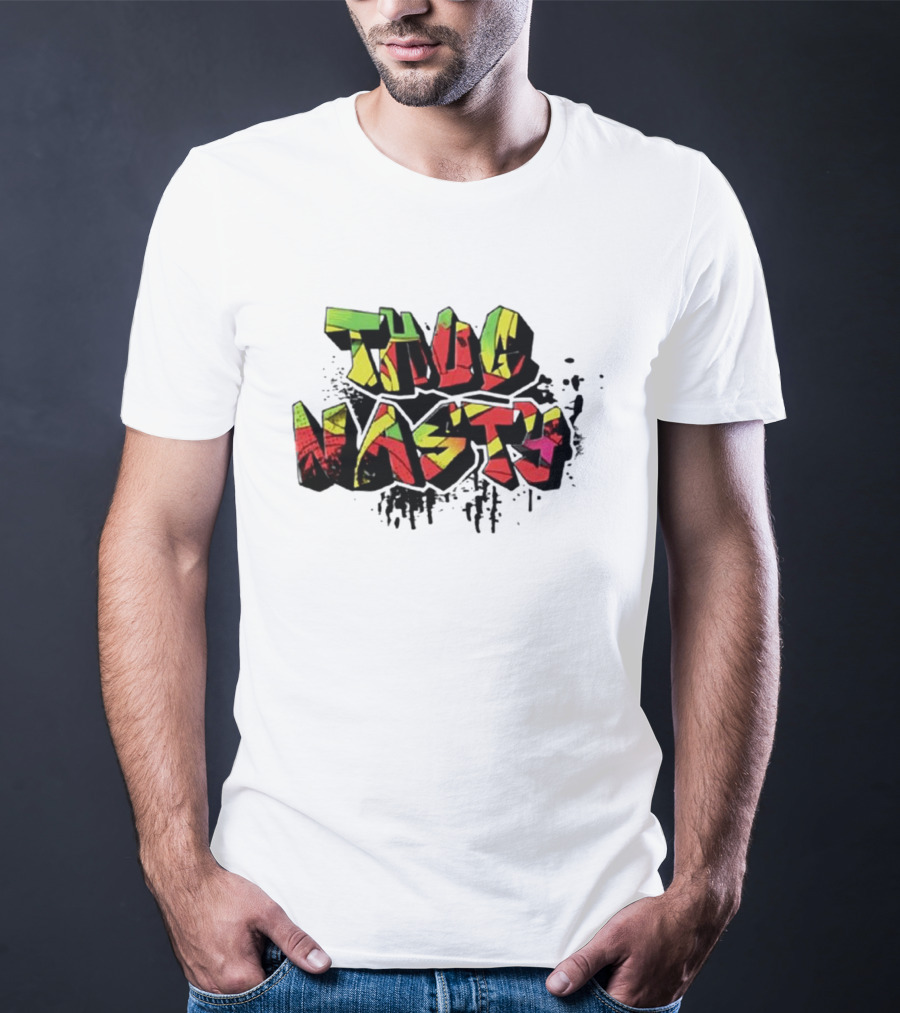 Bryce Mitchell Thug Nasty Bold Graffiti T-Shirt