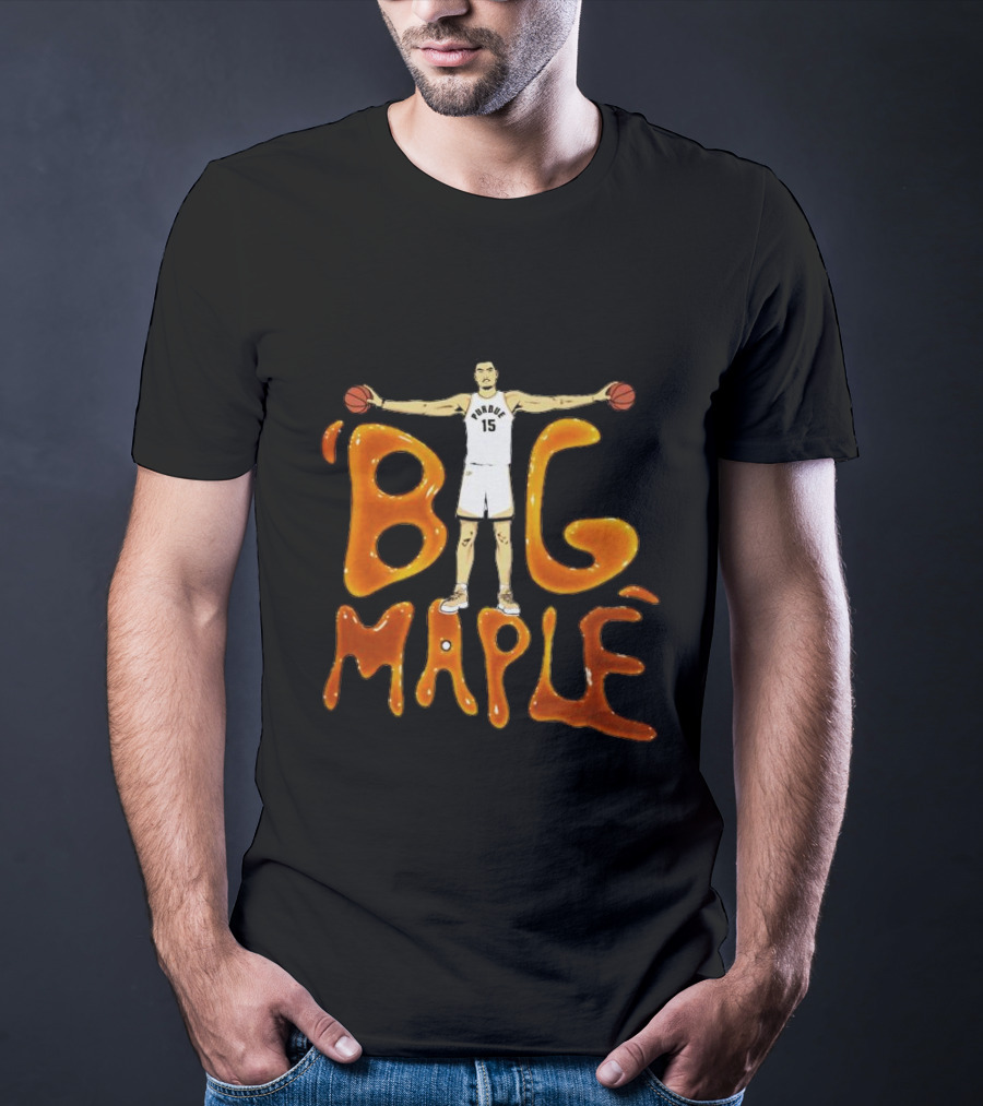 Big Maple Zach Edey Purdue Basketball Number 15 T-Shirt