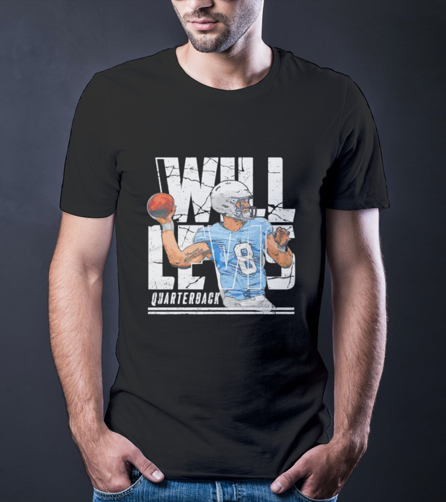 Will Levis Quarterback Tennessee Titans Football Player T-Shirt