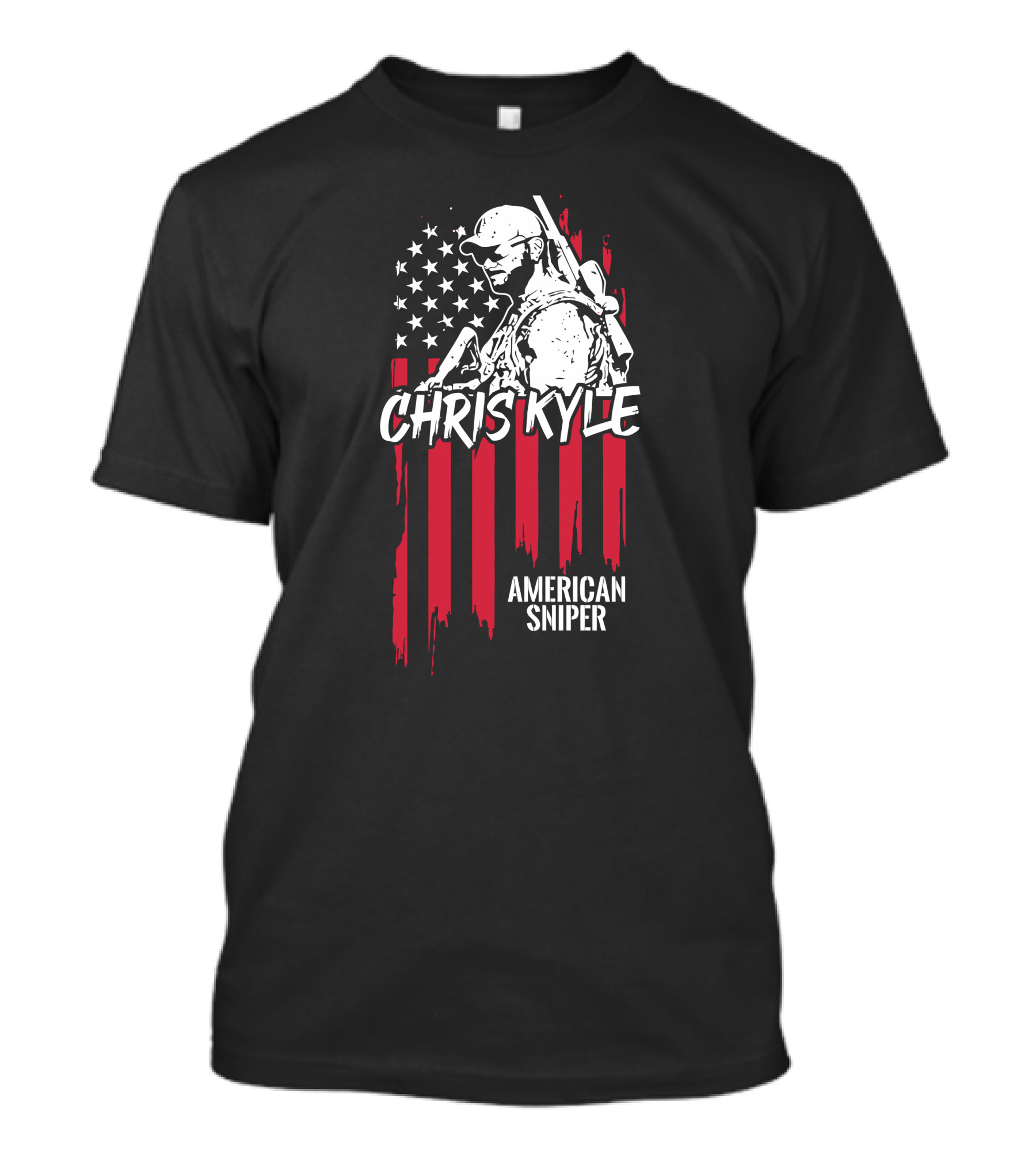 Chris Kyle American Sniper CK Flag T-Shirt