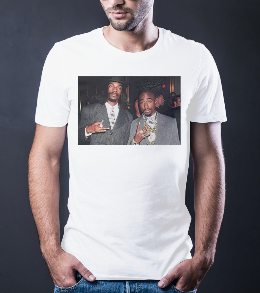 2Pac And Snoop Dogg Iconic Style And Collaboration T-Shirt