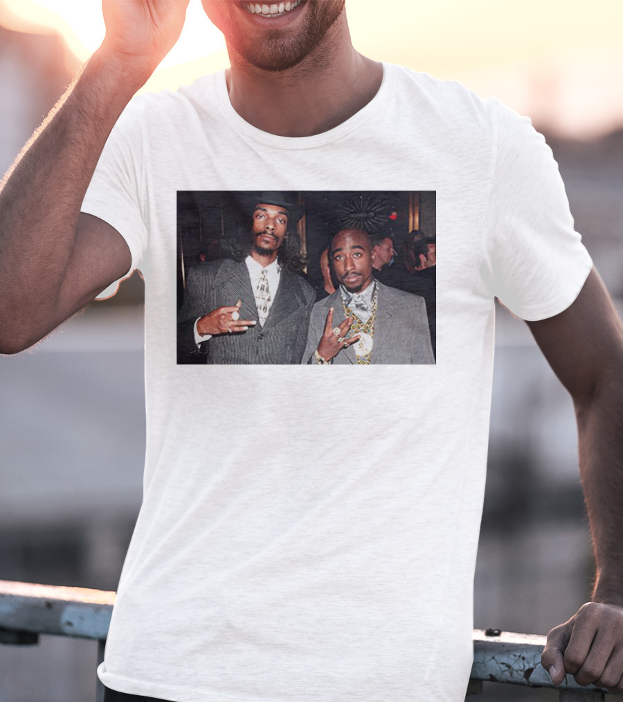 2Pac And Snoop Dogg Iconic Style And Collaboration T-Shirt