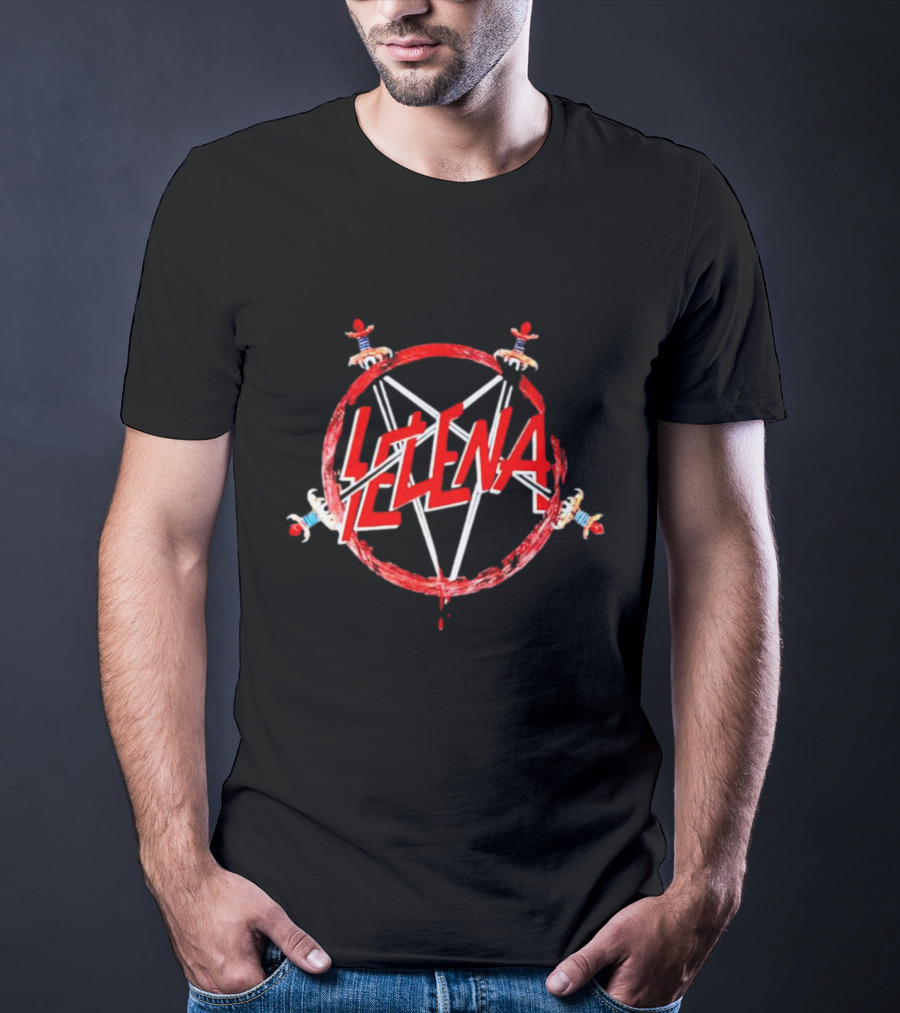 Amor Prohibido Selena Slayer Pentagram Swords T-Shirt