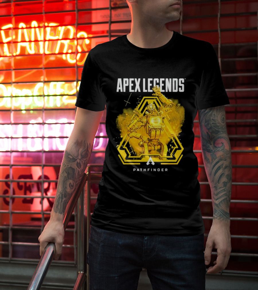 Apex Legends Pathfinder Yellow Tech T-Shirt